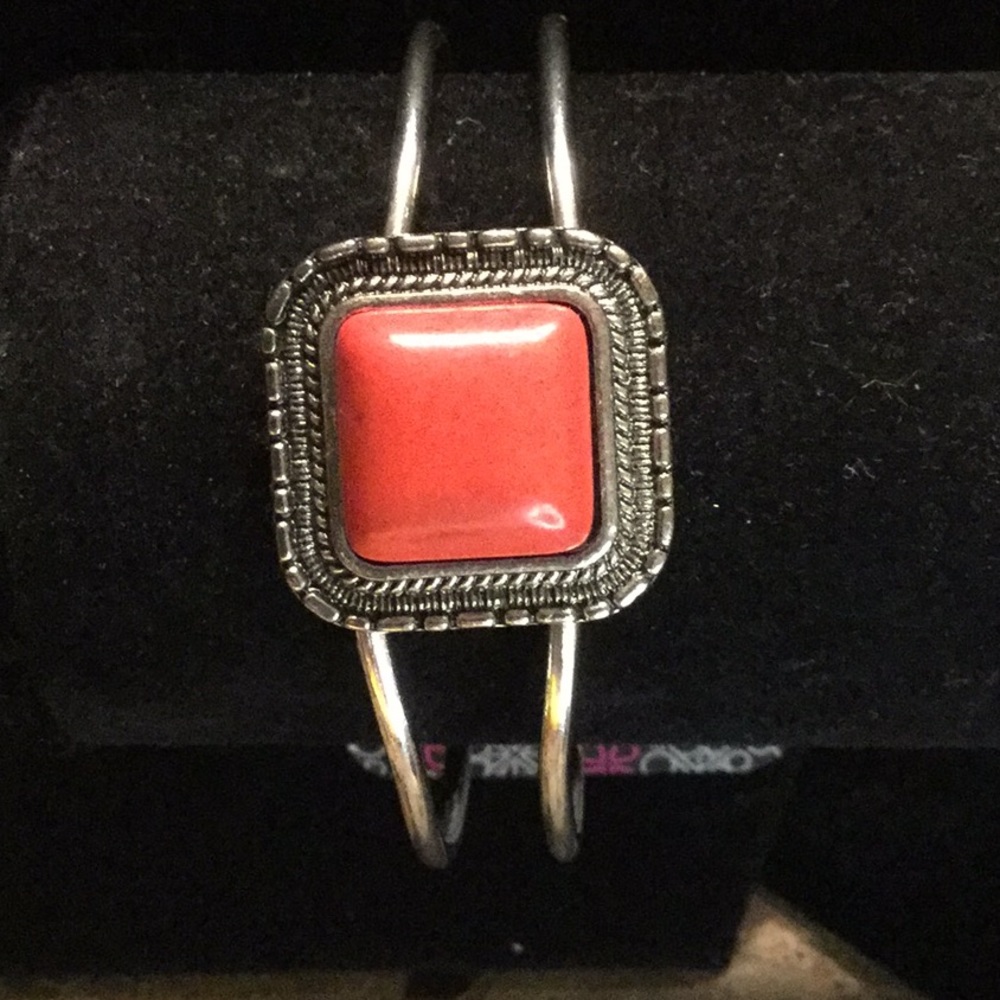 Red & Silver Bracelet